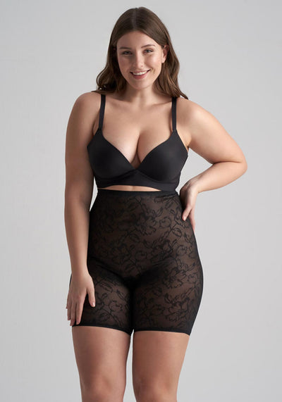 Naomi & Nicole Unbelievable Comfort Plus Hi Waist Thigh Slimmer, Warm -  McElhinneys