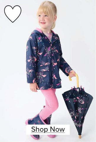 Girls Hatley raincoat