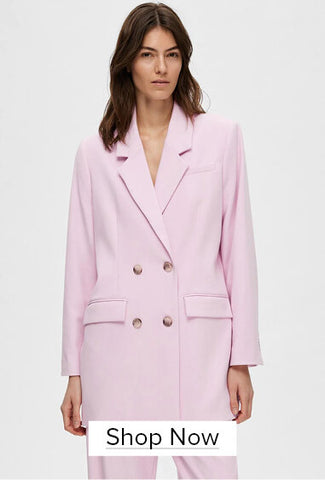 Selected Femme pink blazer