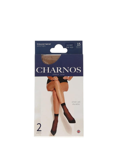 Charnos Velour Lined Tights With Cotton Boot Sock