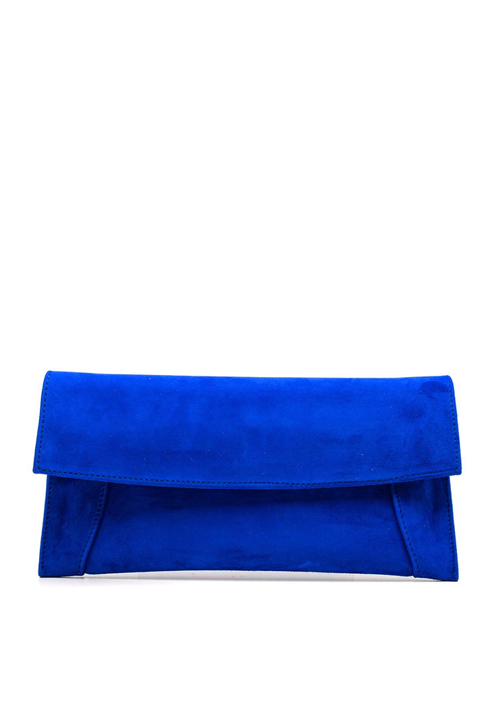 Deux Lux  Bags  Cobalt Blue Suede Clutch Deux Lux  Poshmark