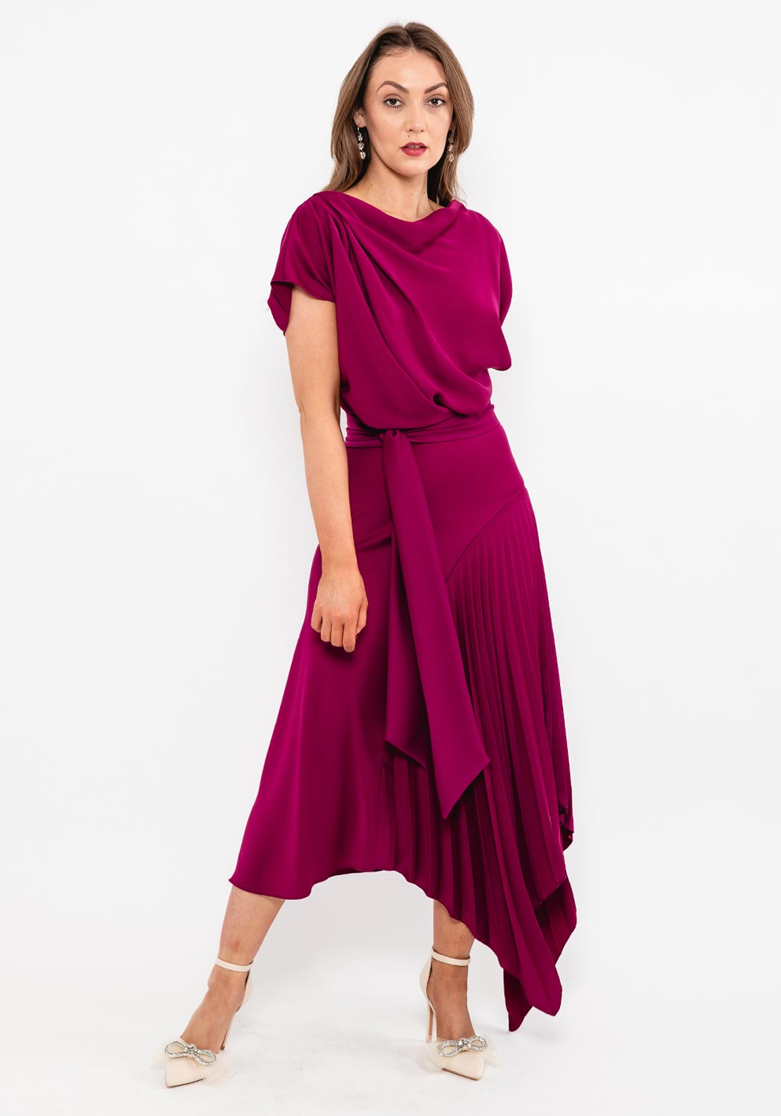 Kevan Jon Mila Dress Violet Purple | ubicaciondepersonas.cdmx.gob.mx