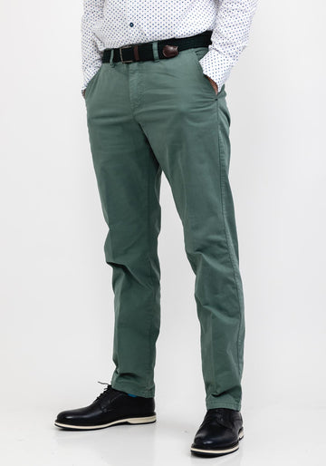 LCDN New Yansi Comfort Stretch Chinos, Khaki - McElhinneys