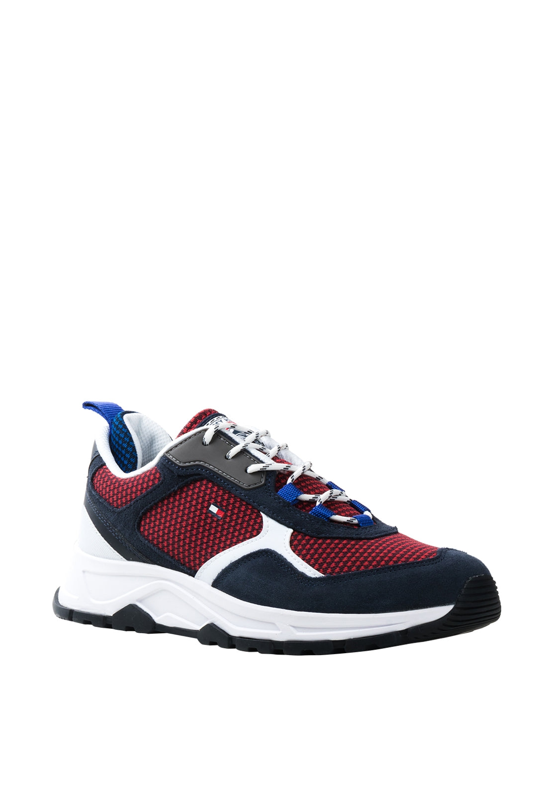 Tommy Hilfiger Mixed Texture Panels Trainer, Multi - McElhinneys