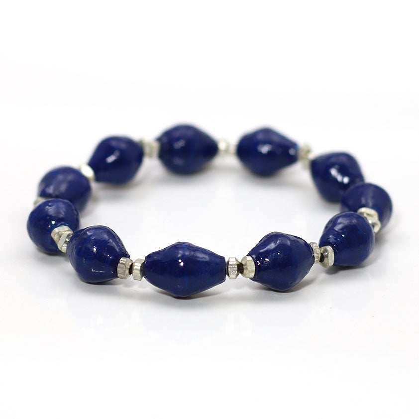 Bracelet - Navy Solid – Just One Africa