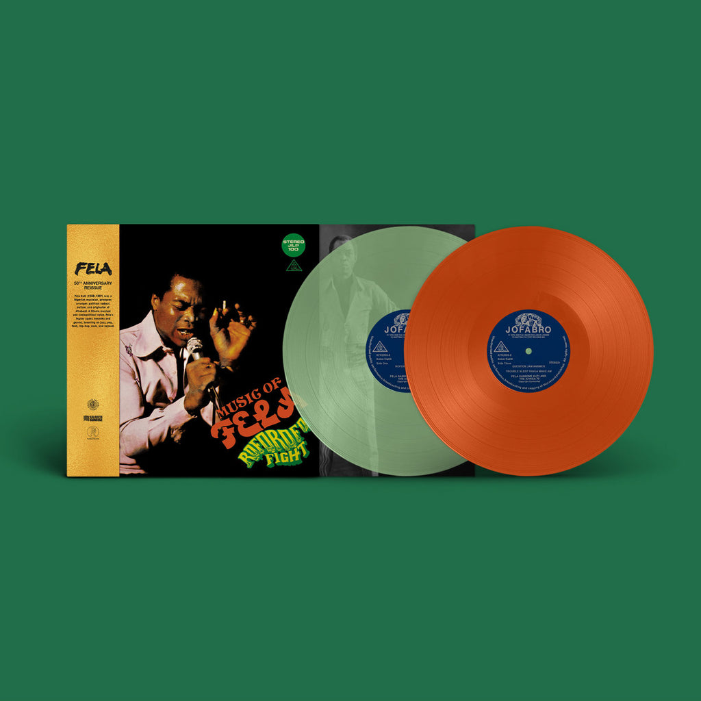 Kuti, Fela – ROFOROFO FIGHT: 50TH ANNIVERSARY [2xLP ORANGE Vinyl / GR Green Records
