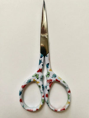 3.50" Butterfly Embroidery Scissors - Thread the Needle Stitchery LLC - Craft & Office Scissors