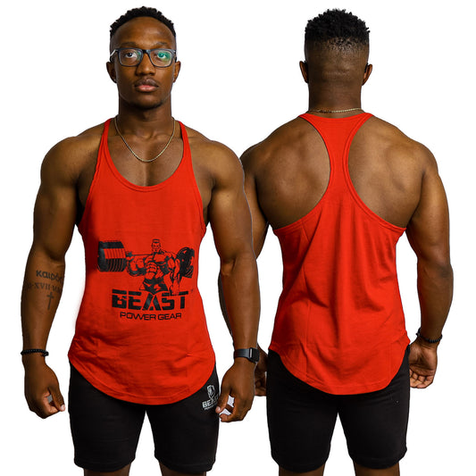 MuscleDog Stringer Y-Back Muscle Workout Tank Top