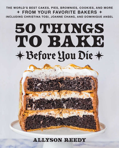 50 Things to Bake Before You Die Cook Book Cover