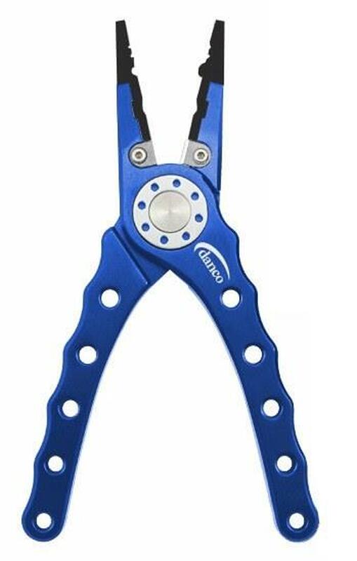 7.5 Stainless Steel Plier Blue Handle - ManOwar Fishing Co.