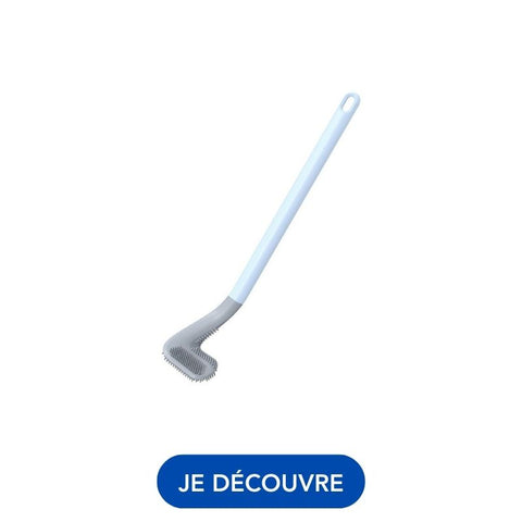 brosse wc silicone