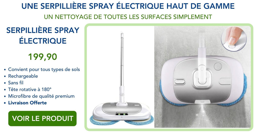 Quels produits mettre dans un balai spray