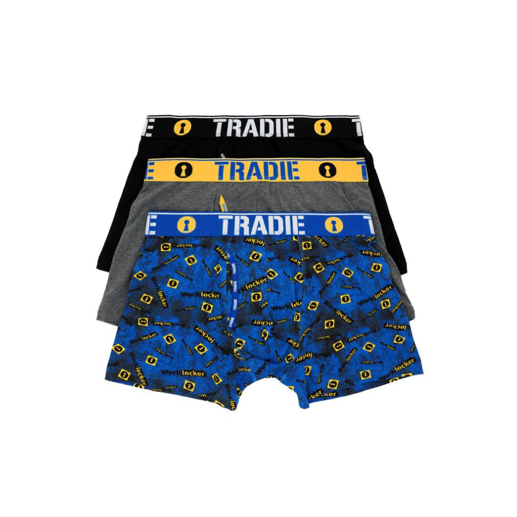 Tradie Women's FOCUS BOYLEG Underwear - 3 PACK