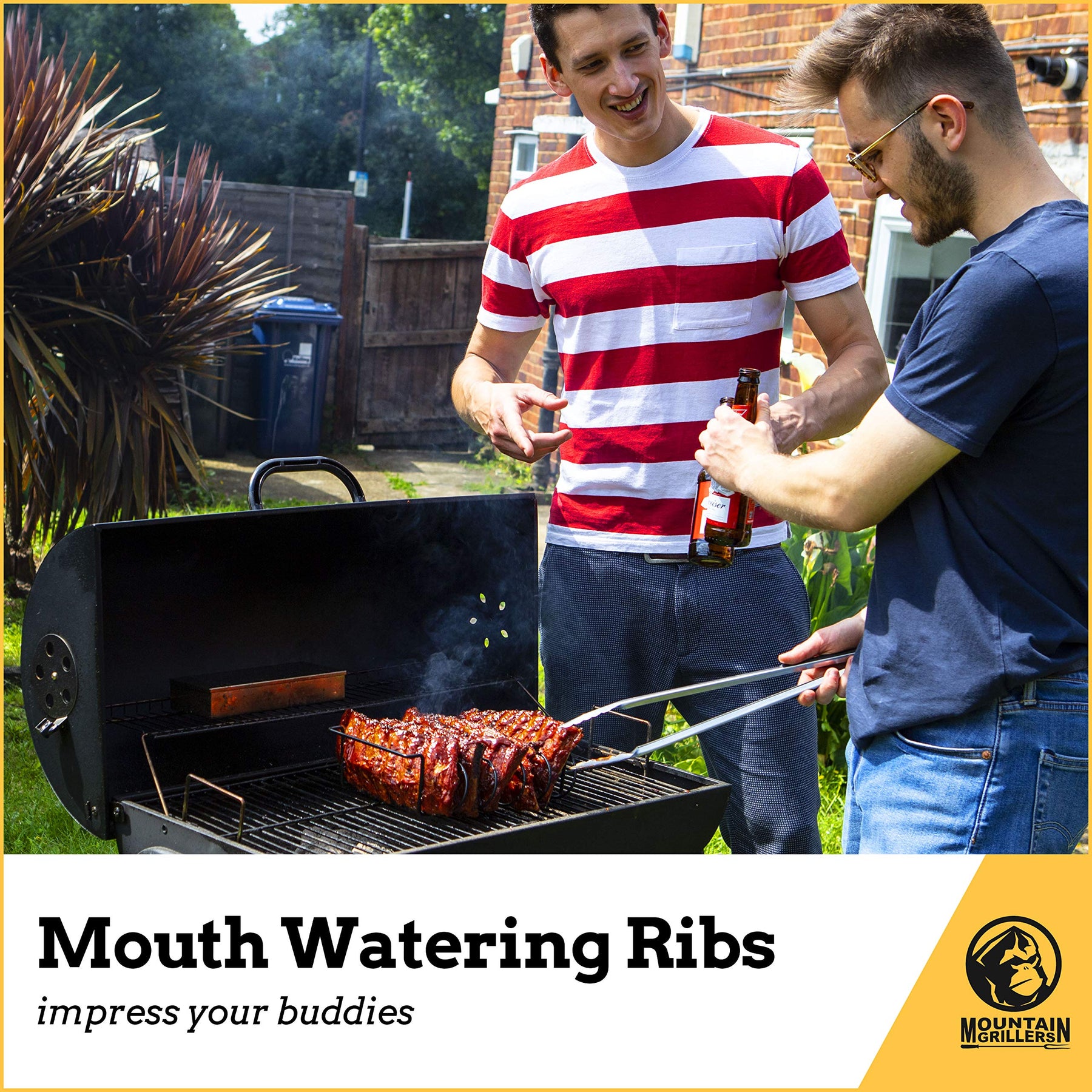 Smoking Meat On A Gas Grill - Smoker Box For Charcoal Grill