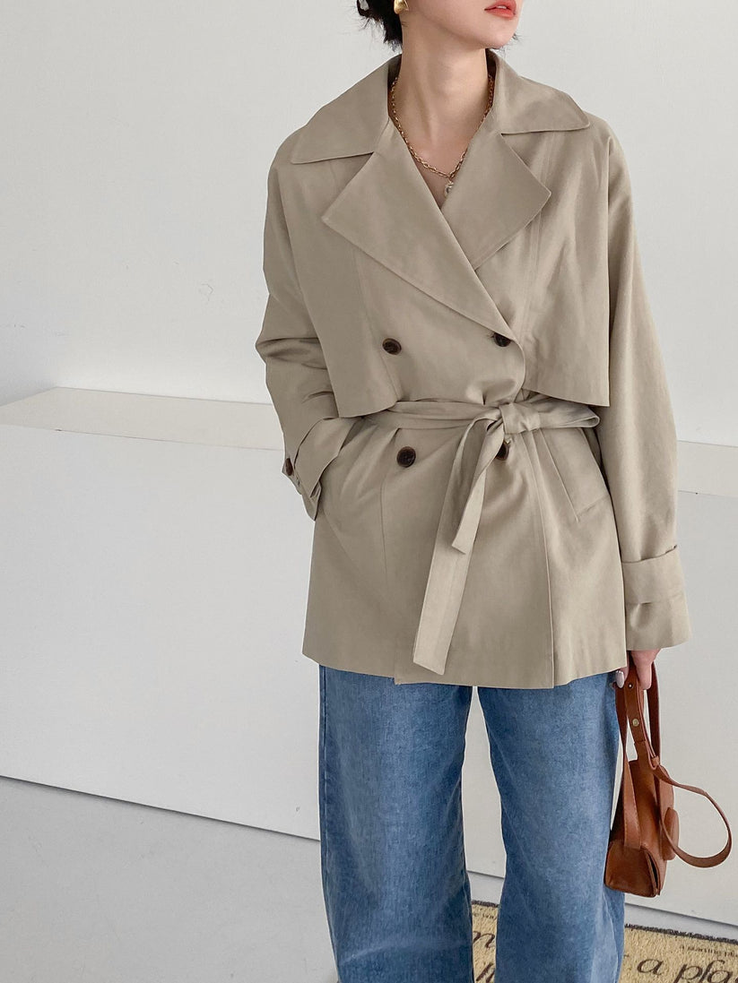 Holly Half Trench Coat – K-FASHION