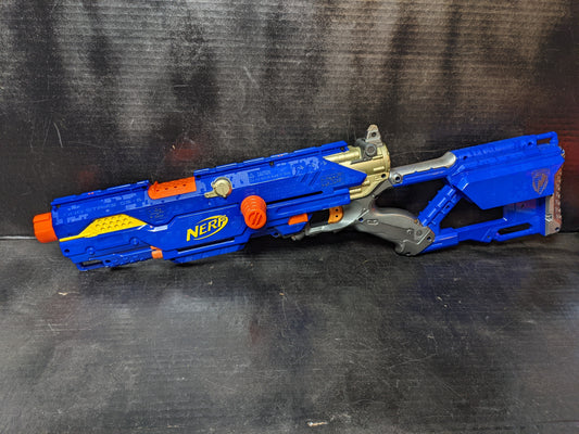 Troc Lot 2 pistolets Nerf - N-Strike Spectre REV-5 et un avec
