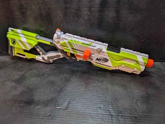 Troc Lot 2 pistolets Nerf - N-Strike Spectre REV-5 et un avec