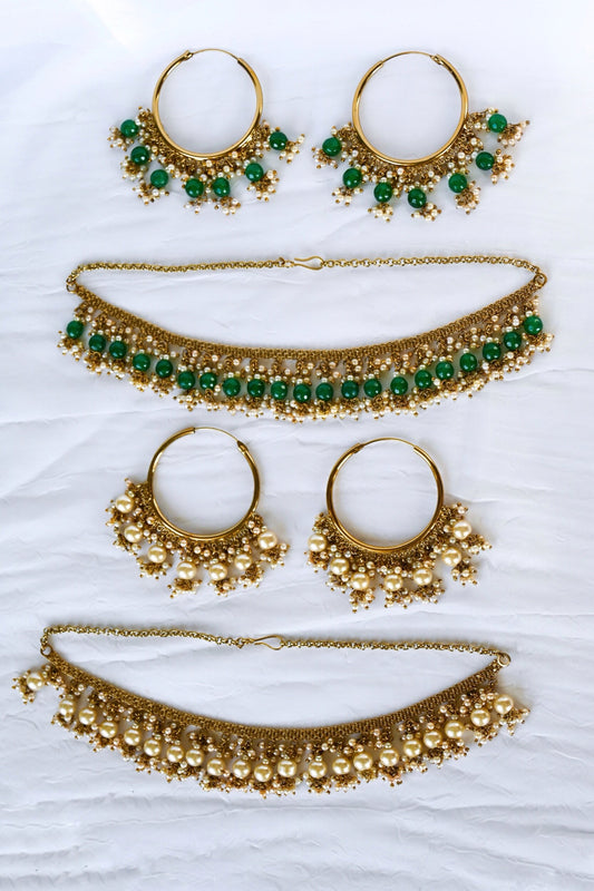 Chantal' Long Necklace Set – Velvet Box Jewelry