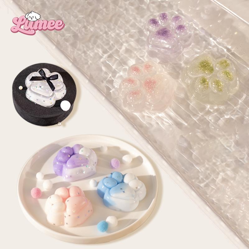LUMEE Sparkling Cat Squishy | Handmade Stress Relief Toy An Essential Item with Amazing Touch, Your Stress Relief Gadget!