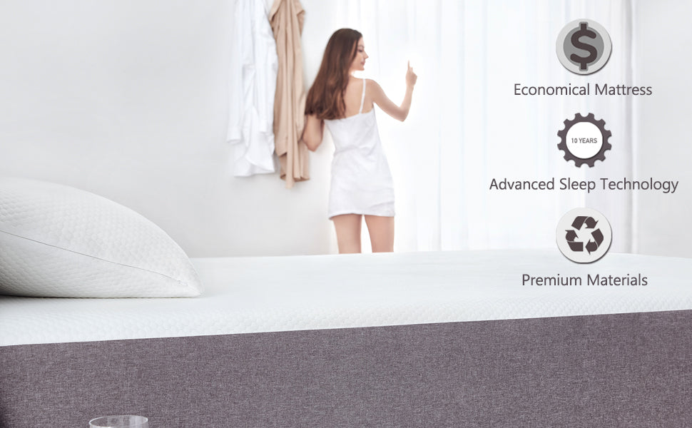 Molblly memory foam mattress use the premium materials