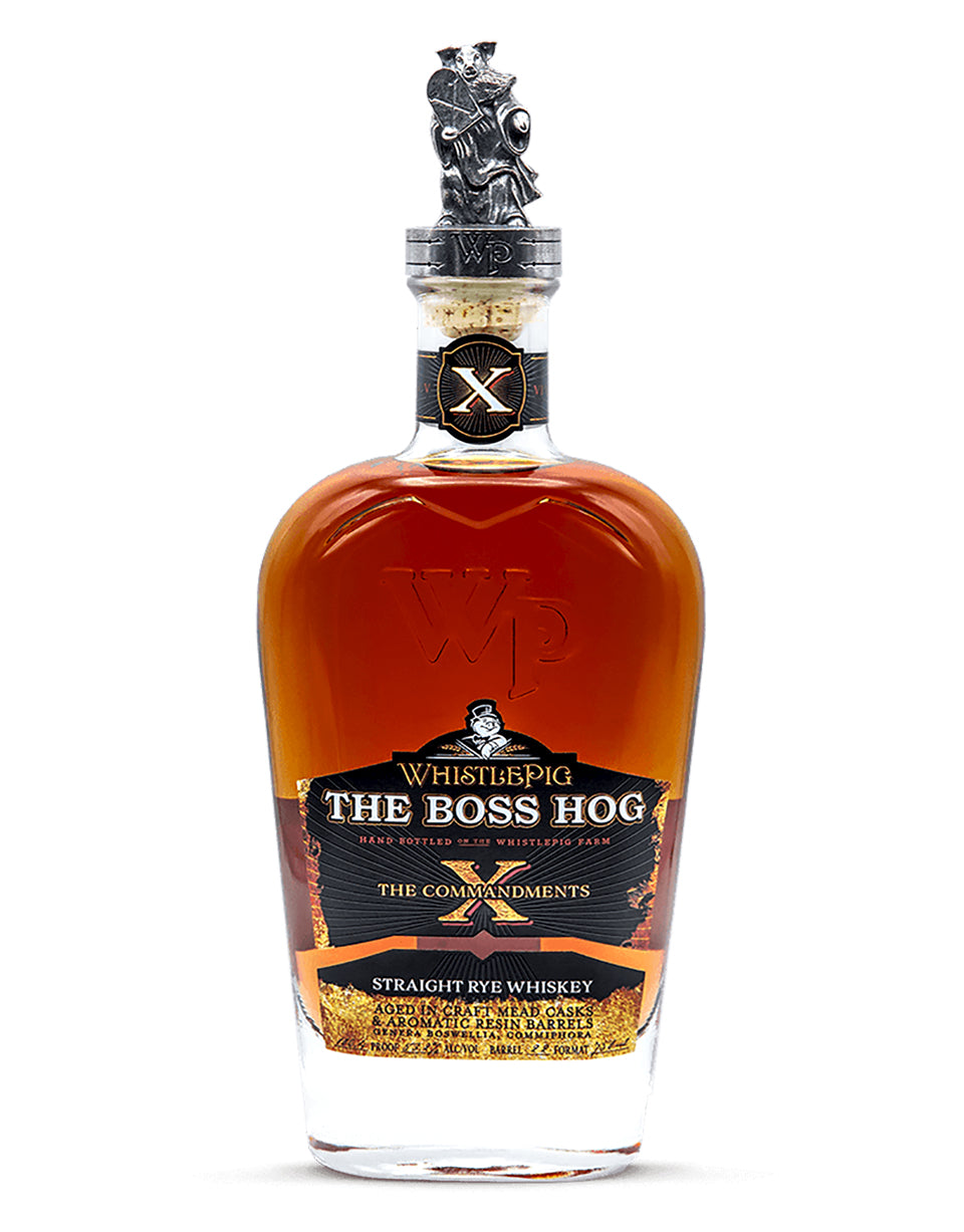 WhistlePig The Boss Hog X The Commandments Straight Rye Whiskey