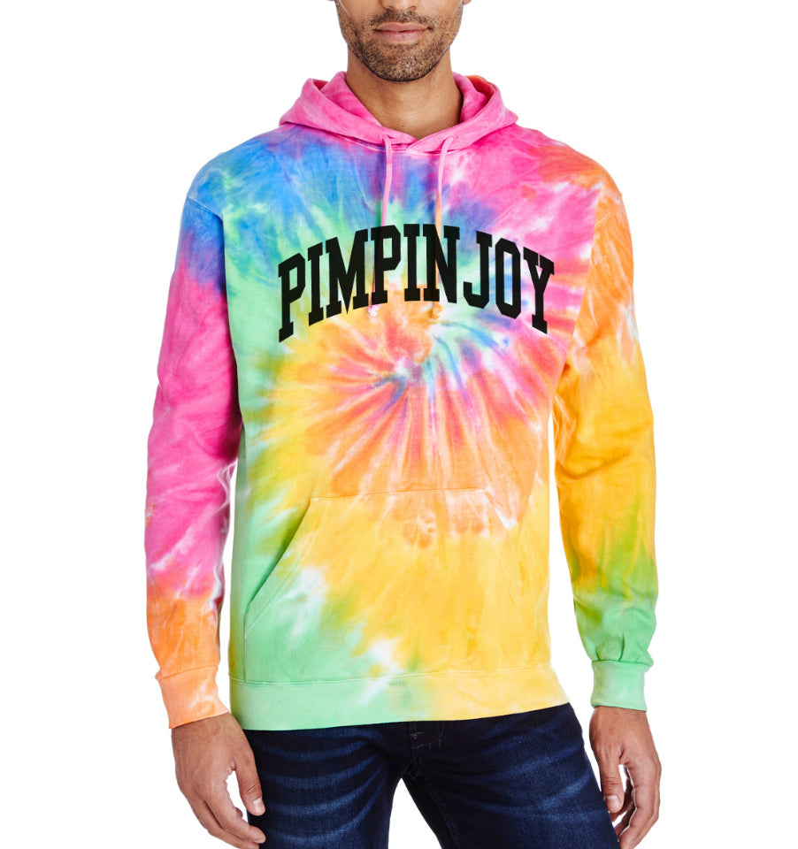 faded tie dye hoodie