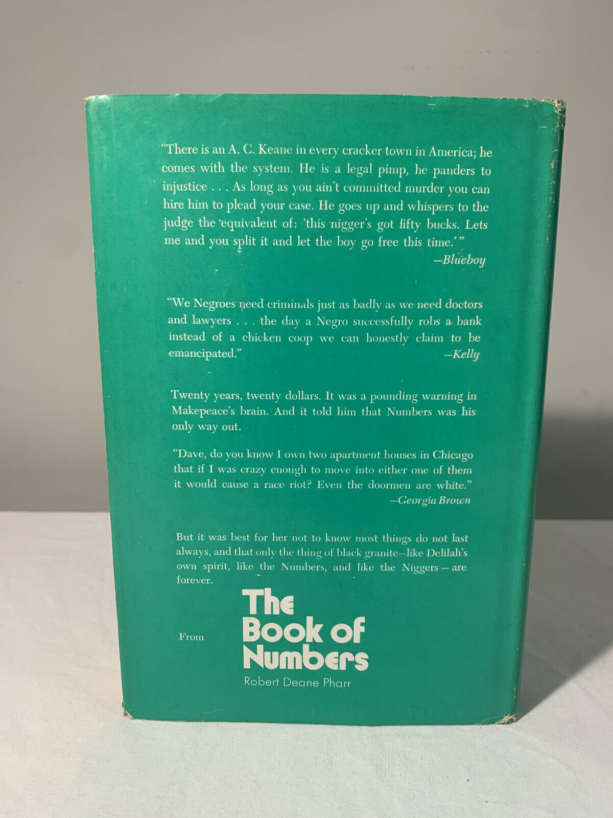 The Book of Numbers by Robert Deane Pharr (O6)