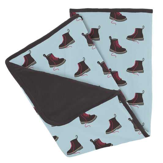 Kickee Pants-Ruffle Stroller Blanket- Thistle Purple – BosomBabies