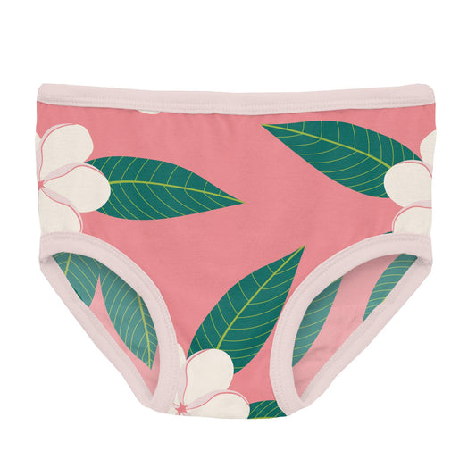 Girls Kickee Pants Underwear - Set of 3 Natural Rose, Calypso Elephant,  Calypso - 196264549338