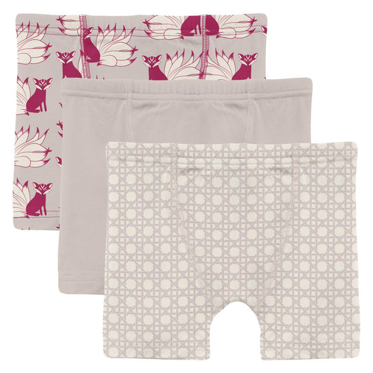 Kickee Pants Girl Underwear (Set of 2), Strawberry Mayan Pattern &  Rhododendron Piñata - Size 2T/3T - The Red Willow
