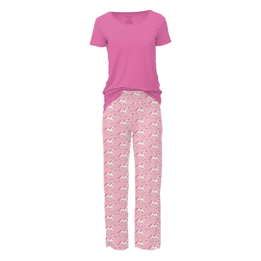 MintLimit Womens Pajamas Set Long Sleeve Pajama Set for Women Loose Soft  Pjs Sets 2pcs Sleepwear Lounge Green XL 