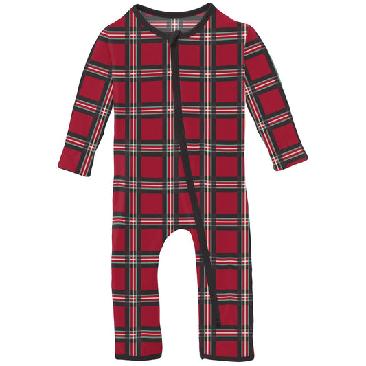 Kickee Pants} Footie Pajamas with Zipper :: Aloe Endangered Reptiles –  Ellington & French