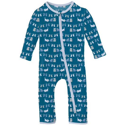 Kickee Pants Coverall  Alligator – BabyBliss