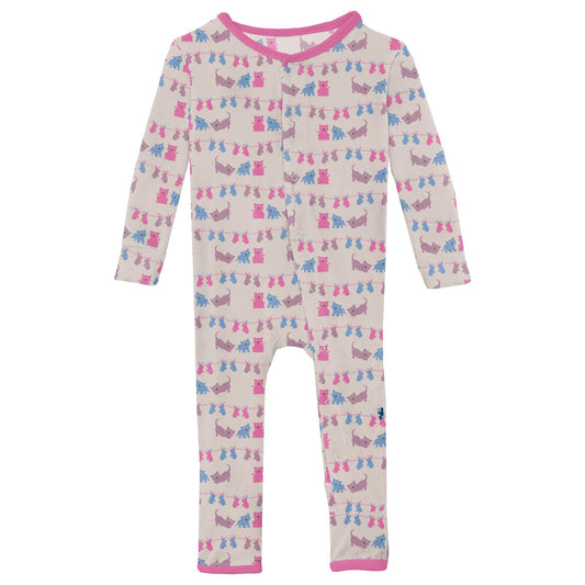 Kickee Pants Coverall  Alligator – BabyBliss