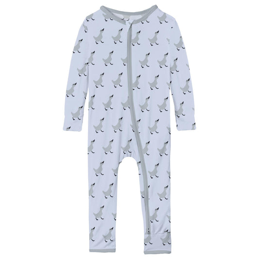 Kickee Pants Print Muffin Ruffle Coverall With Zipper - Pistachio Donu –  Dreams of Cuteness