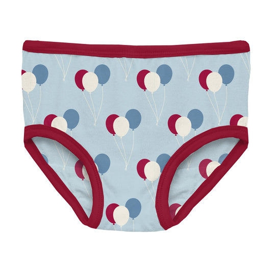 Kickee Pants Print Girl's Underwear - Lotus Lightning – Dreams of