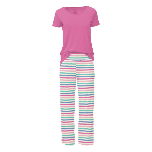 POKWAI Womens Pajama Sets Shorts Summer Soft Comfy Cami Cute
