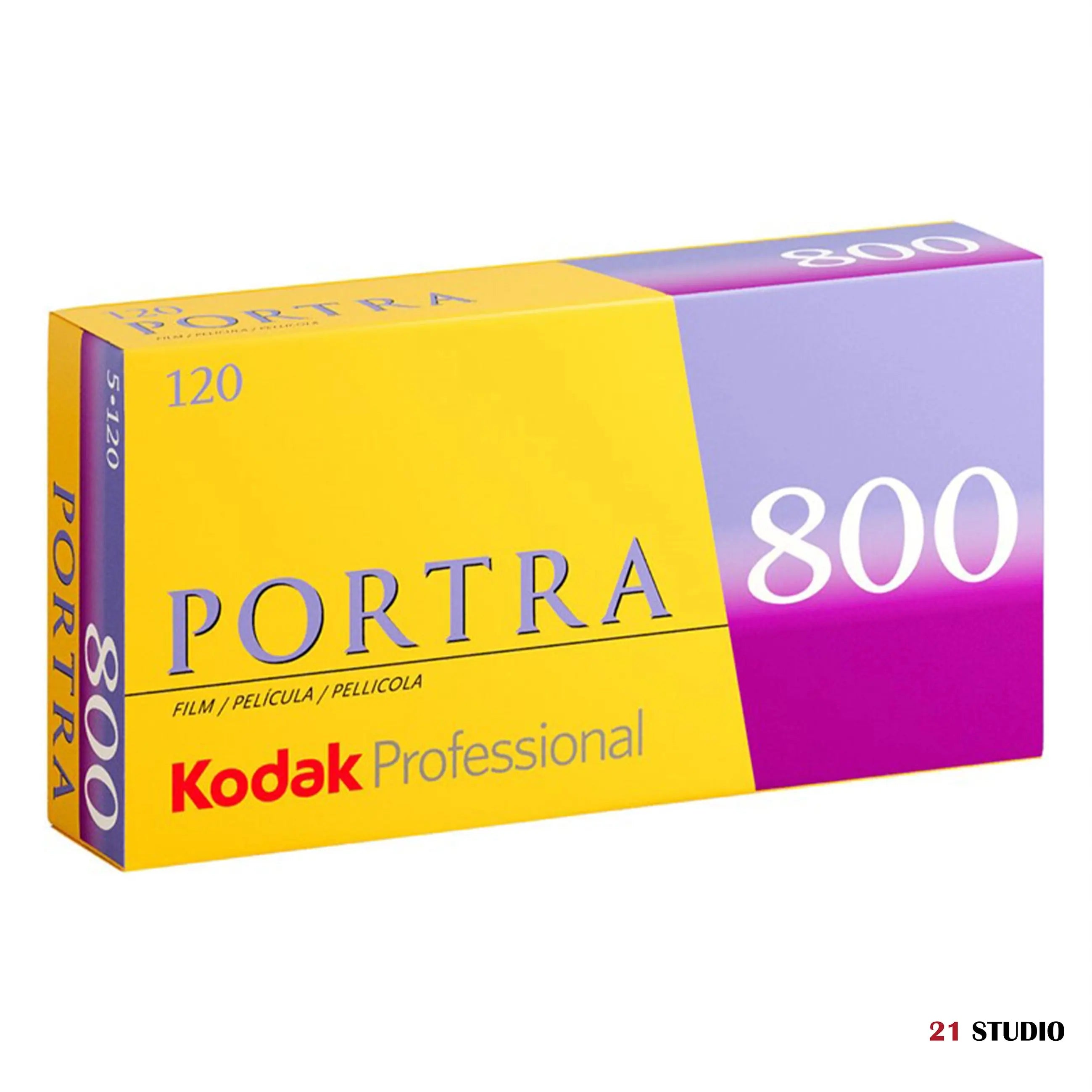 Kodak Portra Pro 800 120 Film (5 Pack) kodak