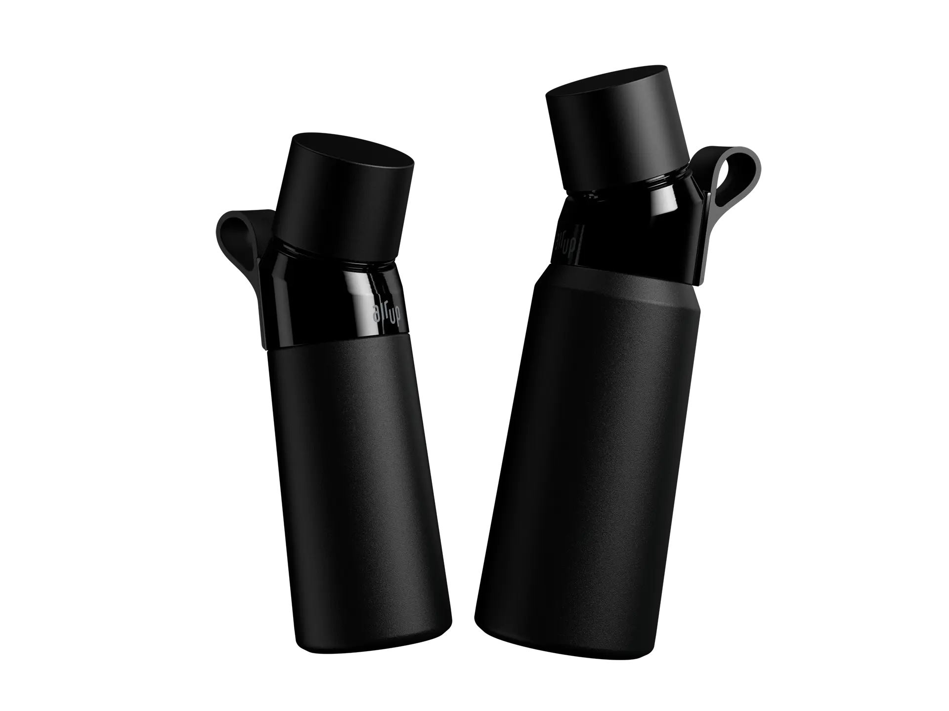 Stainless steel bottle air up®, 480 ml, black-02108002-00000