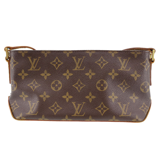 LOUIS VUITTON LV  Used Shoulder Bag Monogram Brown M45236 Vintage  #AH424 W