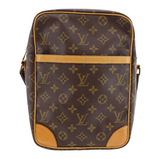 LOUIS VUITTON Used Ravello GM Shoulder Bag Damier Brown N60006 Vintage –  VINTAGE MODE JP