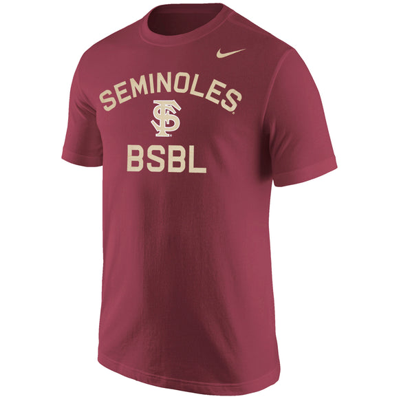 Alumni Hall Fsu, Florida State Nike Baseball Dri- Fit Hoodie Tee Alumni  Hall