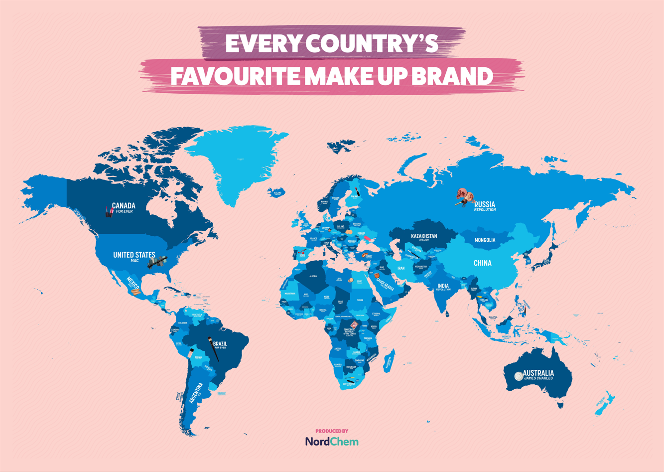 every country's favourite make up brand