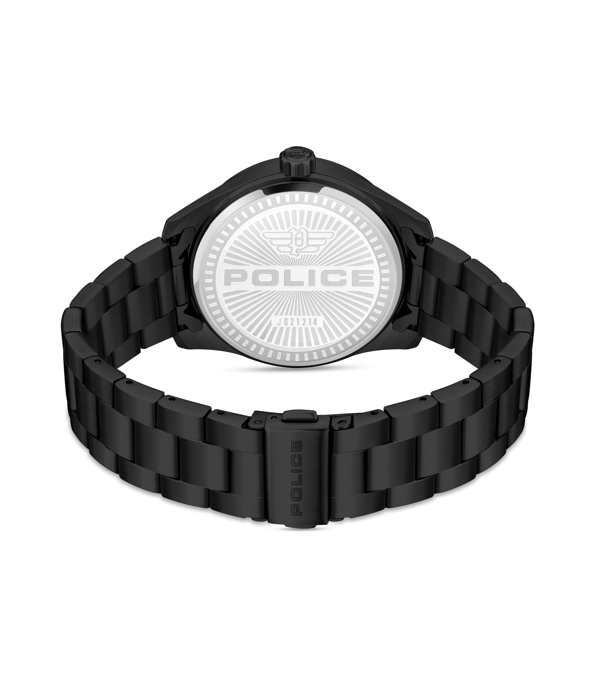 Police watches - Grille Watch For Police Men Grey Grey, By