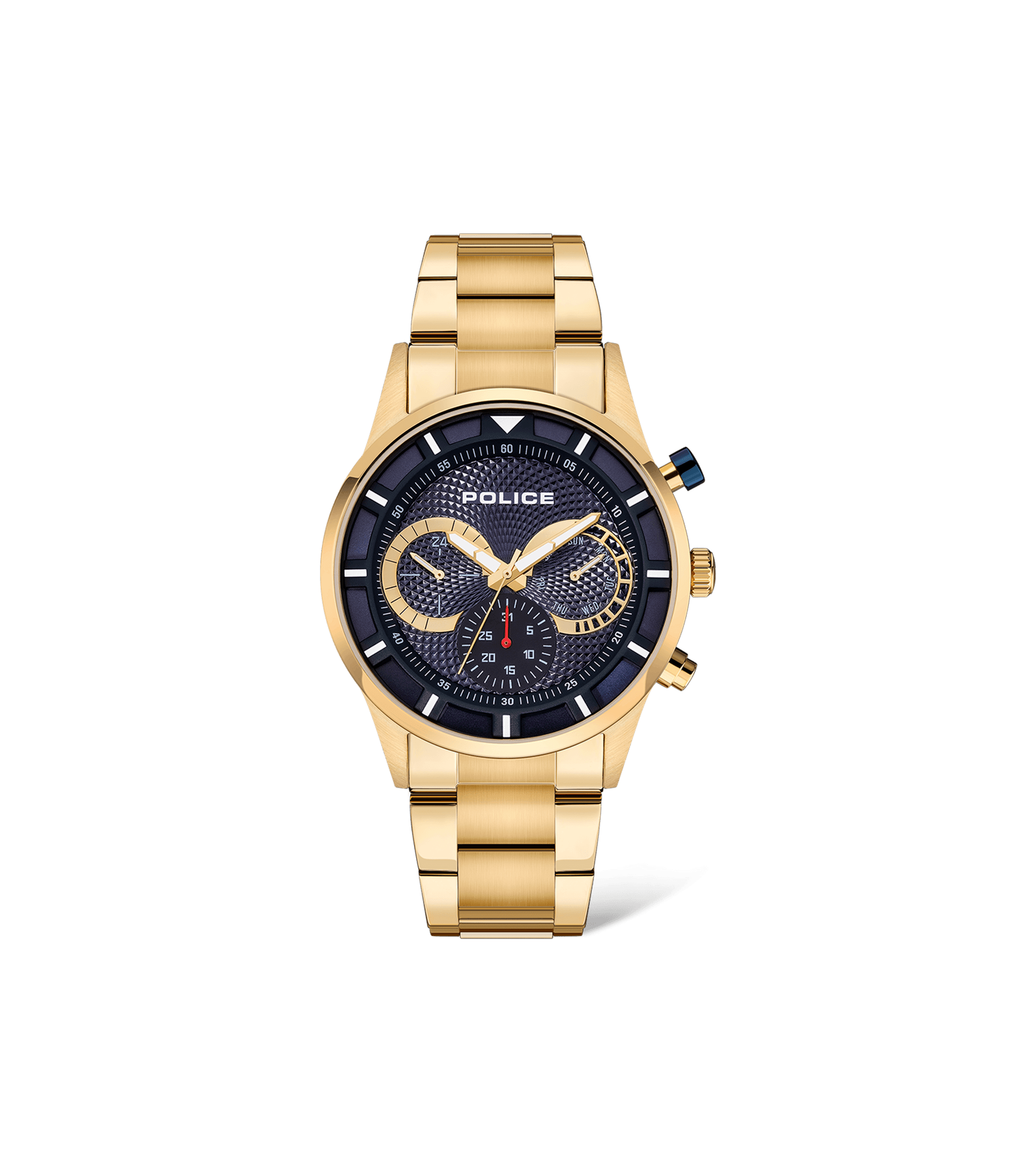 Police watches - Driver Watch Men Police Gold Gold, By For