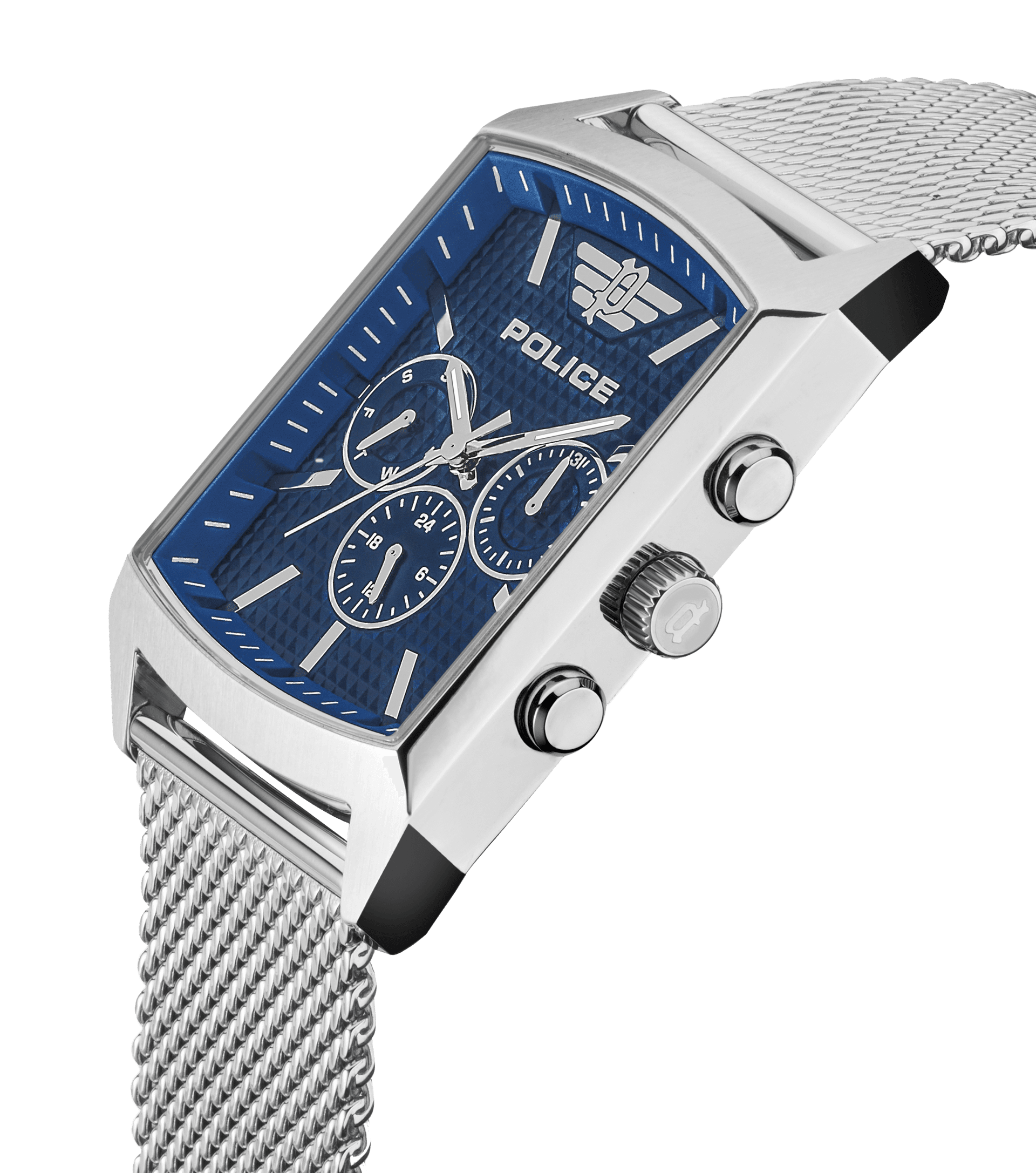 Police watches - Saleve Silver, For Police Silver Men Watch