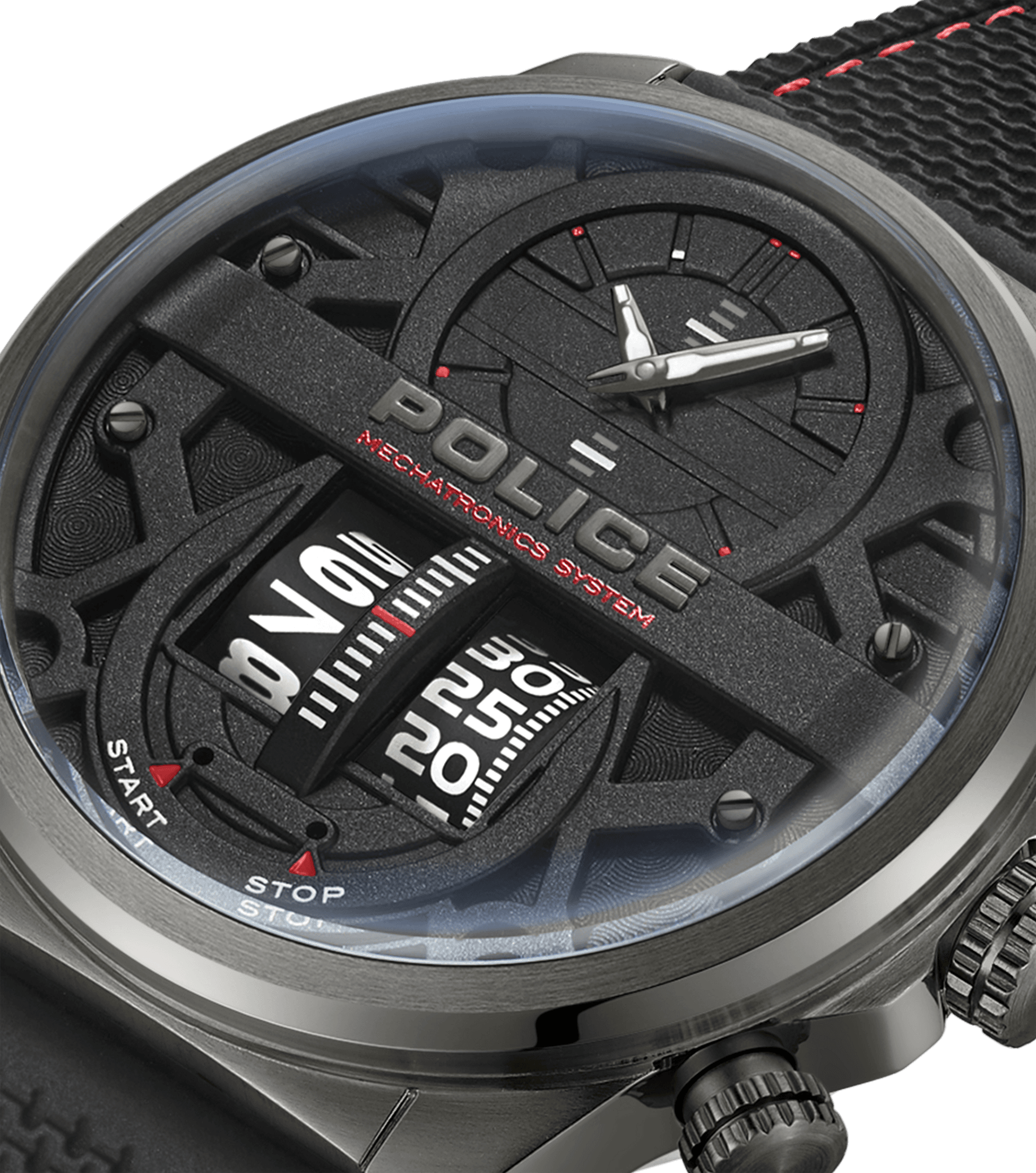 Police watches - Rotorcrom Watch Black, Men For Grey Police