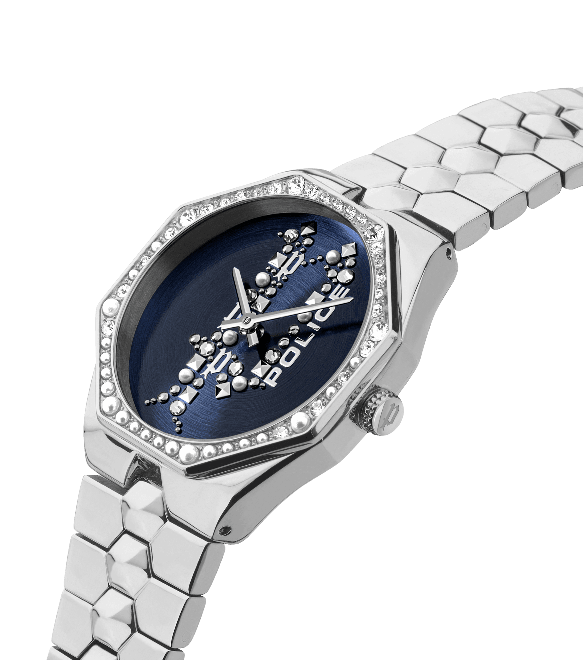 Police watches - Montaria For Police Watch Silver, By Silver Women