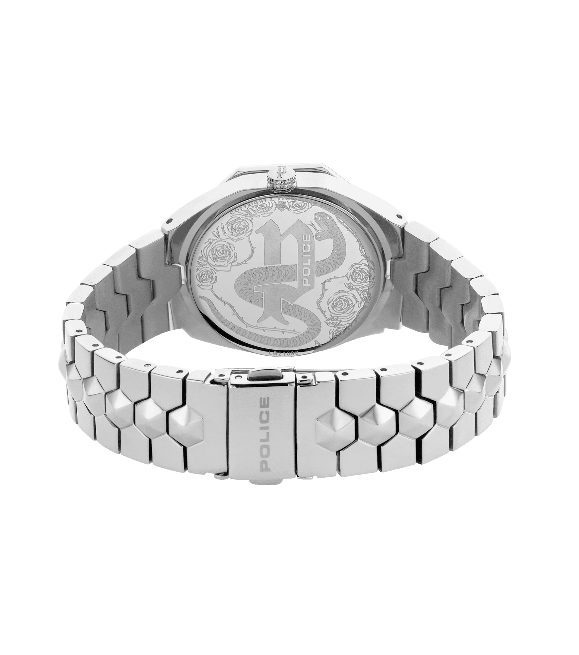 Silver, - Police Women For By Montaria Police watches Silver Watch