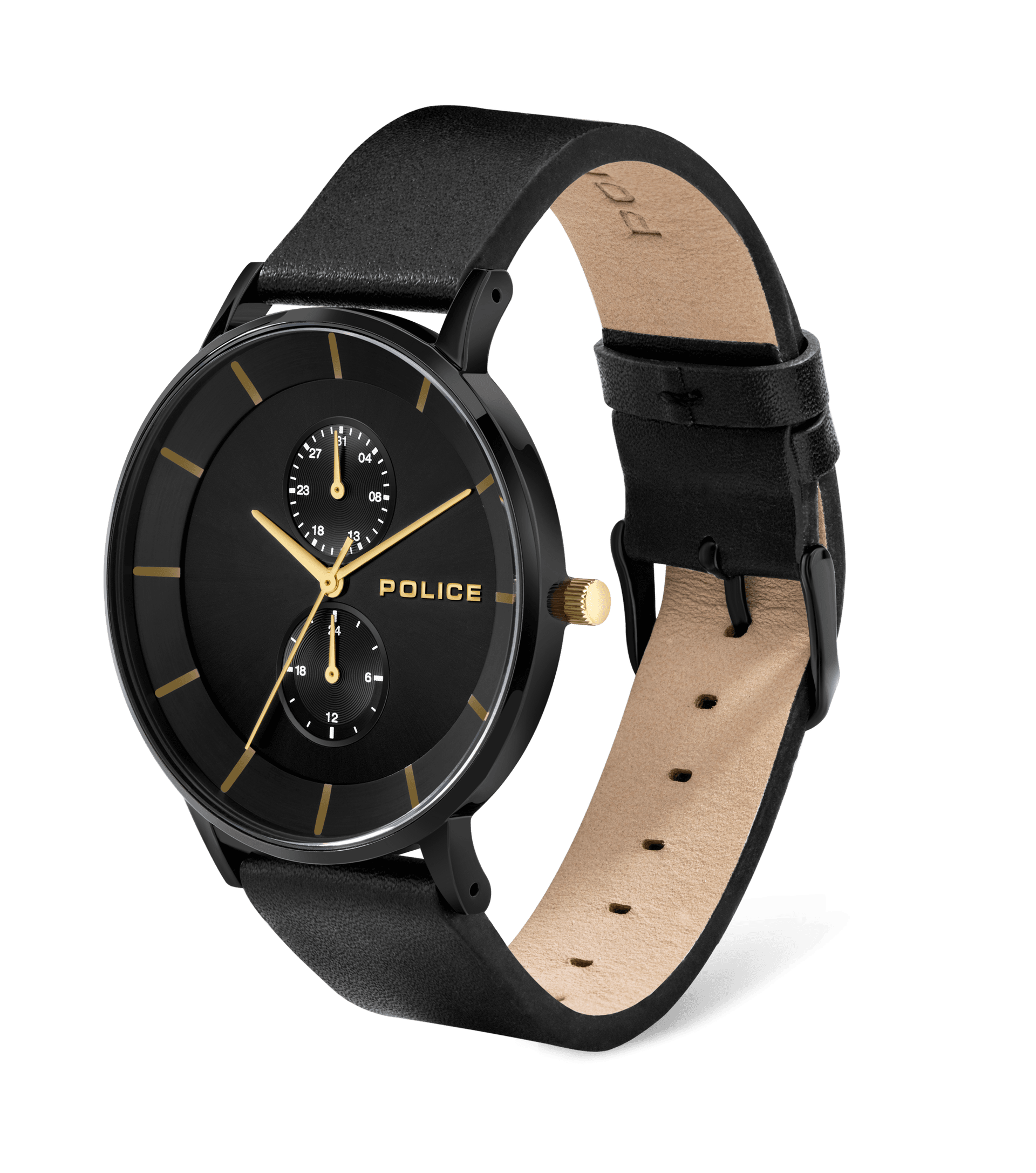 Police watches - Berkeley Watch By Police For Men Black, Black